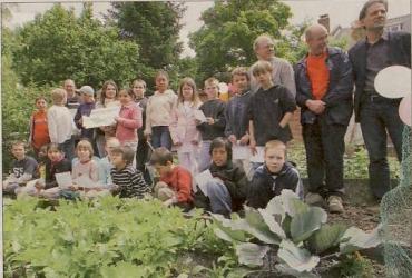 Inhuldiging vierde Berlaarse schooltuin