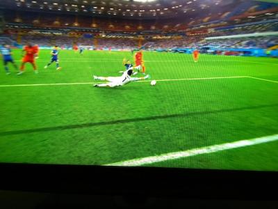 Chadli laat Kawashima geen kans